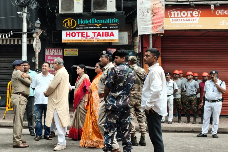 Hotel blaze in India's West Bengal kills 9 and injures 6