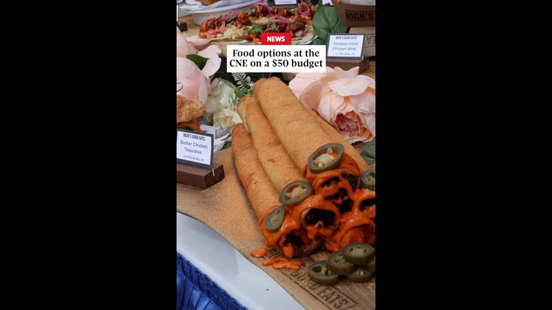 Food options at the CNE on a $50 budget