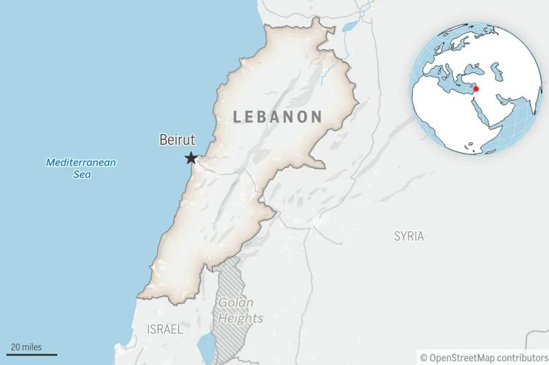 Israeli airstrike on southern Lebanon kills 7 people, Lebanese state media say