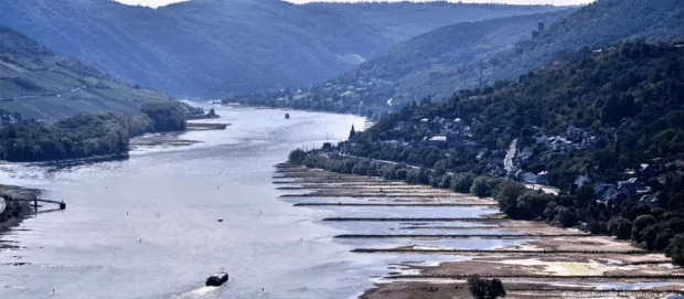 Why the Rhine drought is bad news for Germany's recovery