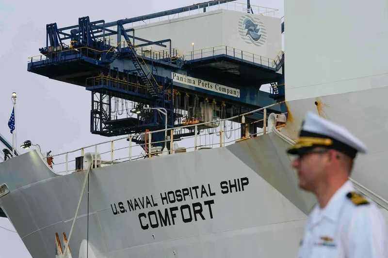 US sends hospital ship as potentially historic El Niño bears down on Latin America