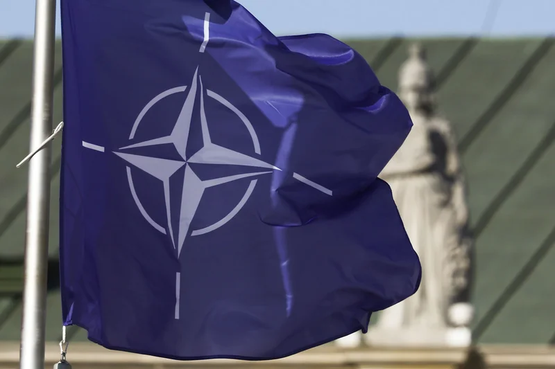 NATO aircraft shoot down drone over Latvia, which blames 'Russian electromagnetic warfare'