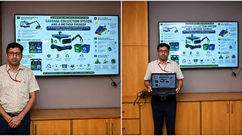 Chandigarh University Electronics & Communication Engineers Develop Solar Powered Robot for Garbage Management