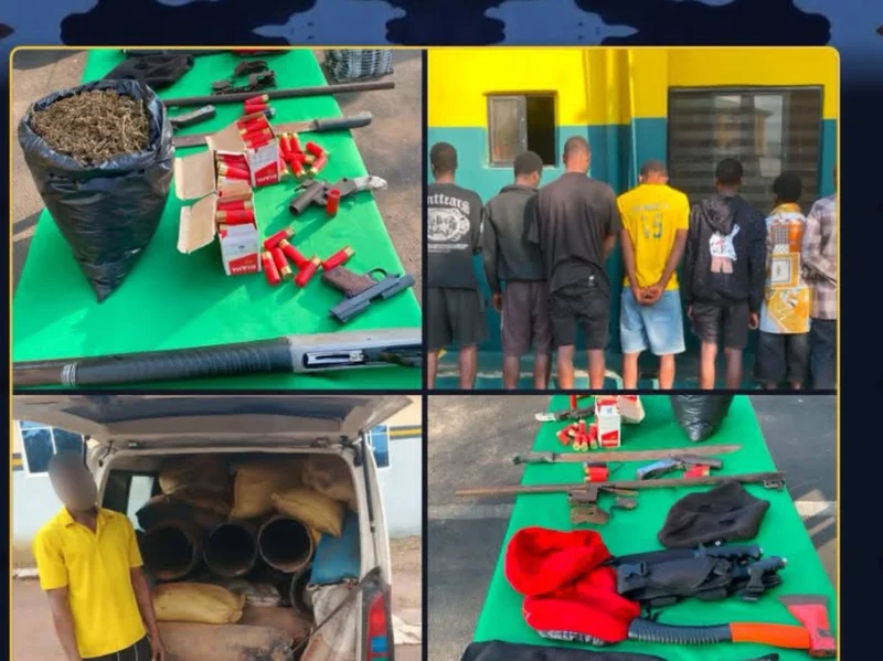 Police arrest 13 suspects in Abia for armed robbery, vandalism, other crimes
