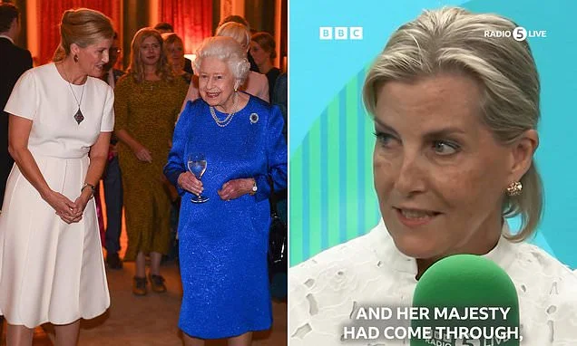 'Oh, for goodness' sake, just go!': Sophie recalls amusing moment late Queen told her to leave Balmoral dinner table so she could watch Olympic hockey final in 2016