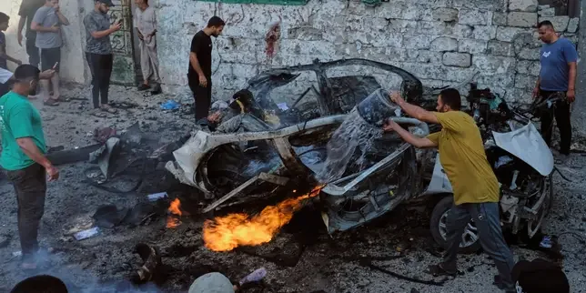 Israel intensifies Gaza strikes and reaffirms it will not withdraw before full Hamas disarmament