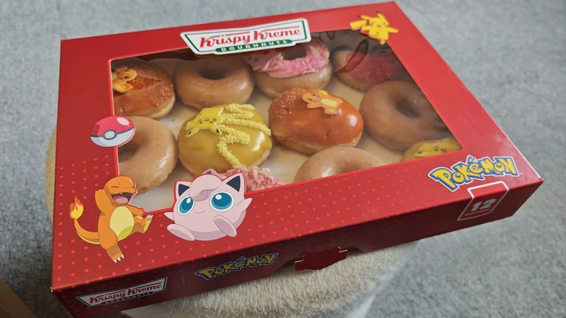 Gotta munch ‘em all: I tried the new Pokémon x Krispy Kreme donuts to find out if they’re actually worth buying