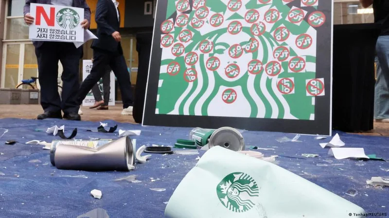 South Korea: Police raid Starbucks offices over 'Tank Day' fiasco