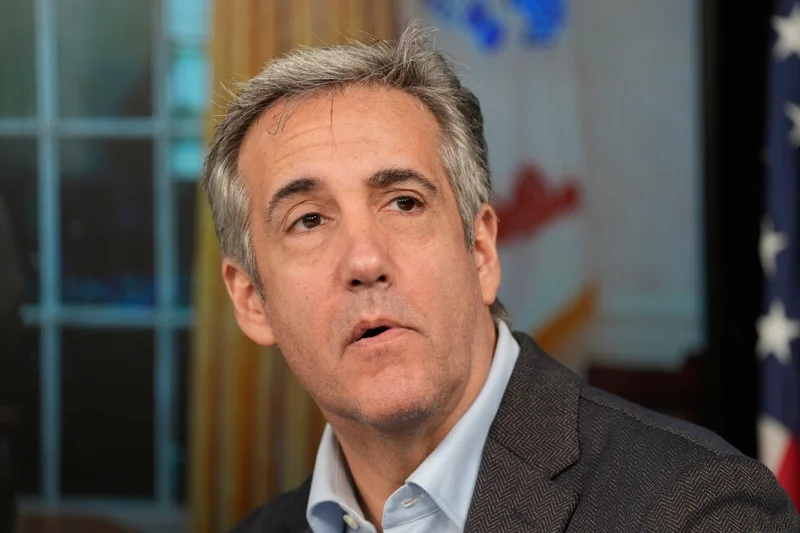 Michael Cohen, Trump’s former fixer-turned-enemy, is hosting the president on his radio show
