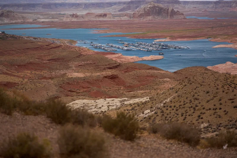 Lake Powell, America’s second-largest reservoir, is 30 feet from a hydropower shutdown