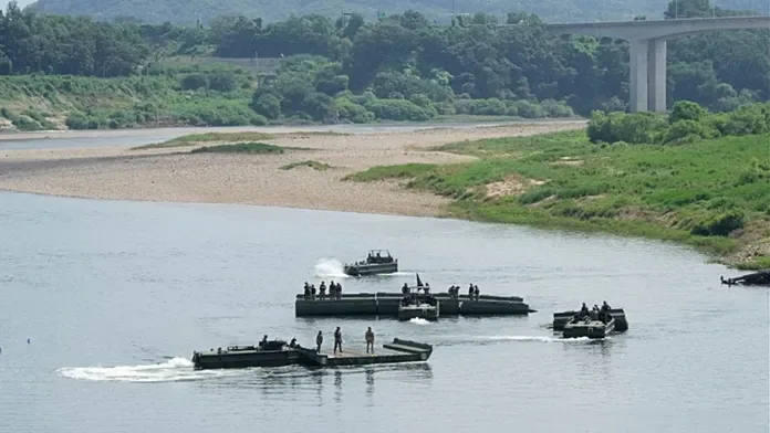 US and South Korean militaries agree to shorten drills days after Trump ordered reduction in joint exercises