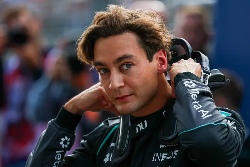 George Russell pips Lando Norris to pole position for Dutch GP sprint race