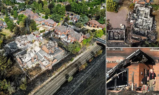 After the apocalypse: Flames raged 'in every direction', destroying 19 homes and 500 acres of land. But was Stourbridge blaze an accident waiting to happen?