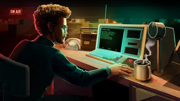 Tell a whole town what to believe in Static Hour, a rolodex-flipping newsroom thriller about investigating a strange epidemic of violence
