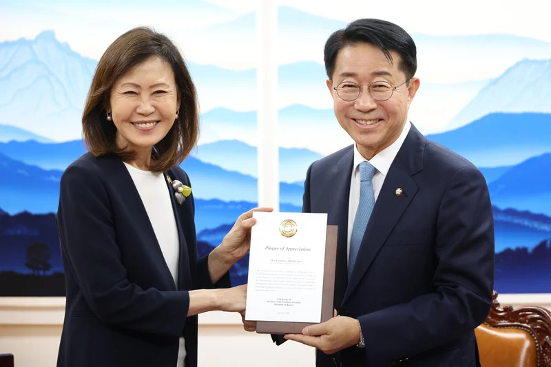 Nat'l Assembly speaker discusses parliamentary cooperation with US ambassador
