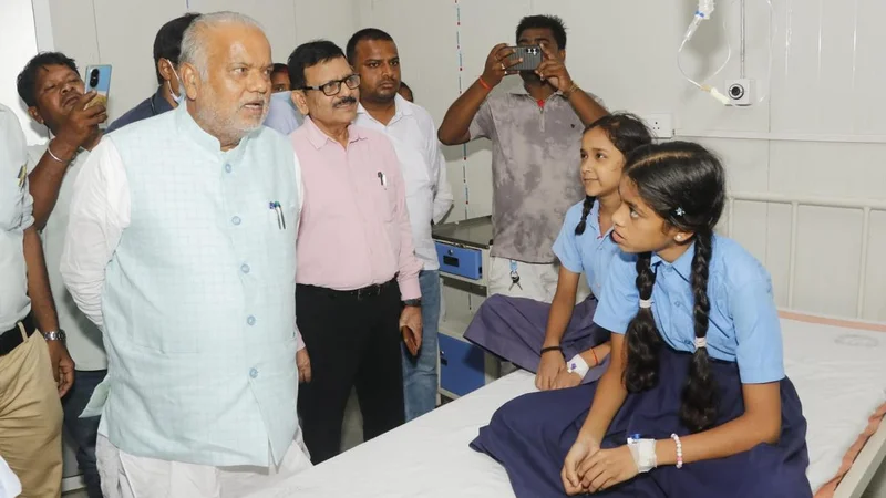 At least 34 children fall ill after detergent served instead of salt in Bihar school’s midday meal