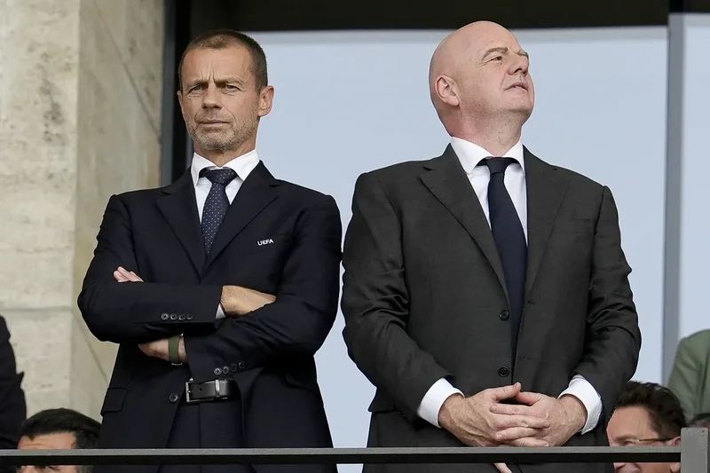 Uefa threatens Fifa with legal action over Gianni Infantino’s failed World Cup sell-off plan
