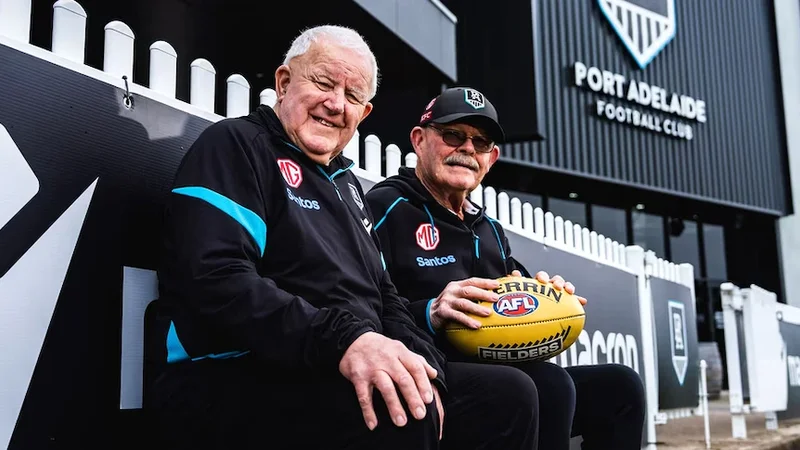 Legendary boot-studder hangs up his own after 58 years with Port Adelaide