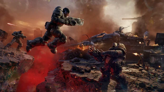 Gears of War E-Day is at the centre of a heated movement debate, as players new and old are torn on wall-bouncing