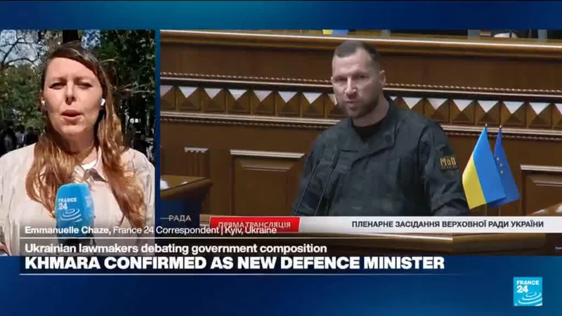 Ukraine MPs approve new defence minister after divisive reshuffle