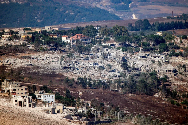 Lebanon slams Israel for 'systematic' destruction in country's south