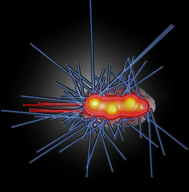 Colliding molecules reveal their ‘cone of reaction’
