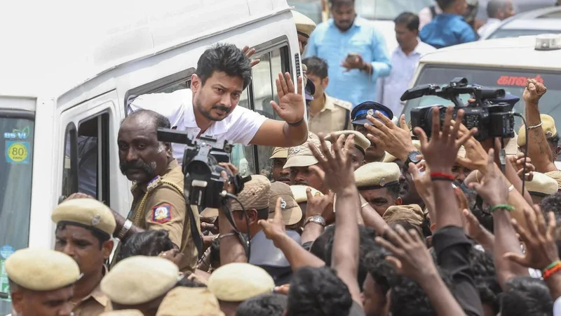 Udhayanidhi Stalin arrested LIVE updates: DMK calls arrest an "act of revenge"; cadres stage protest