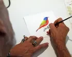 The ornithological artist drawing 1,000 birds by hand – all for an app that wants you off your phone