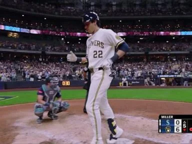 WATCH:  Milwaukee Brewers tie MLB record