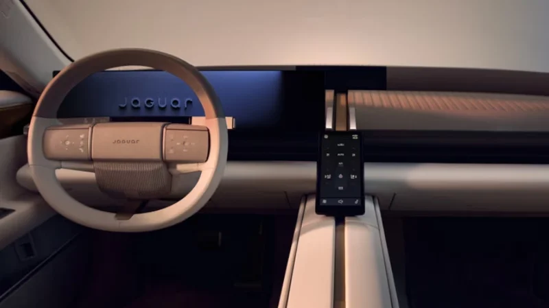 Jaguar gives the first look inside its all-electric Type 01