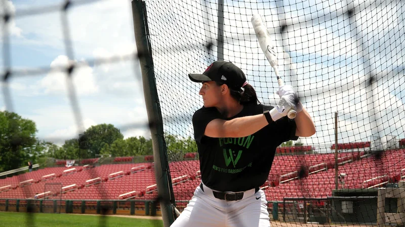 'Who says girls can't play baseball?': America's pastime goes pro for women