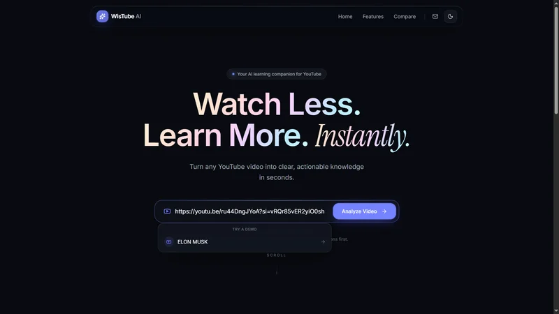 Wisetube-ai Earns a 35 Proof of Usefulness Score by Building an AI-Powered Video Knowledge Extraction Layer