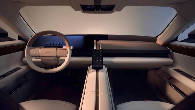 Jaguar offers a first look inside the all-electric Type 01