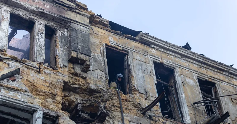 Russia and Ukraine exchange overnight strikes, WHO confirms warehouse destroyed