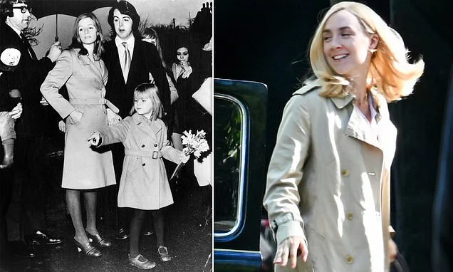 Macca's Lovely Linda lookalike! First look at Saoirse Ronan as Paul McCartney's beloved late wife Linda in new Beatles biopic