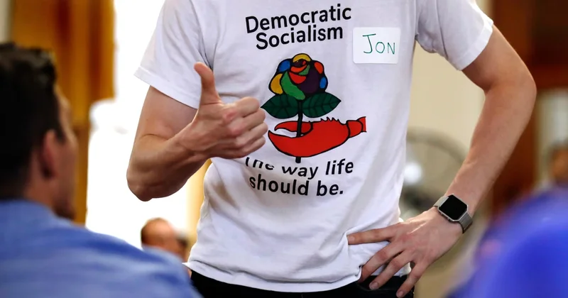 CBS News poll on whether Democrats split over socialism
