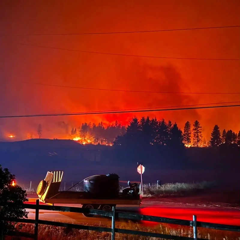 Meadow Valley resident stayed to save his home from wildfire: ‘This is my life’