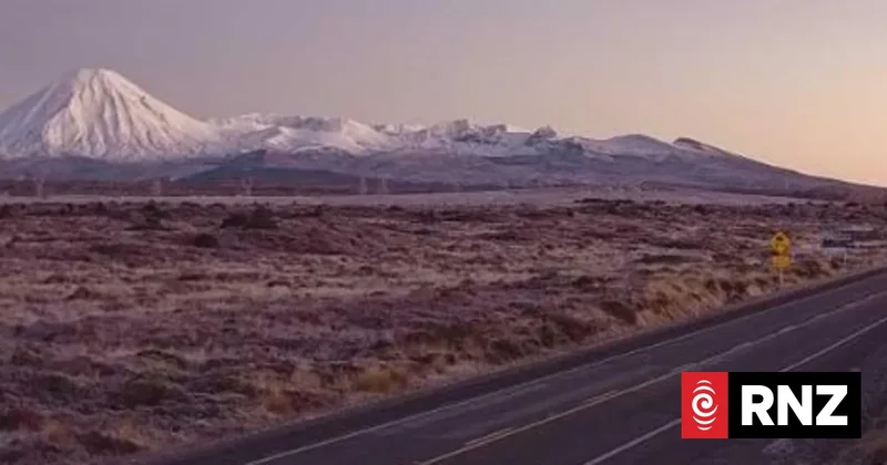 Desert Road reaches -10C, Timaru records coldest August day in 46 years