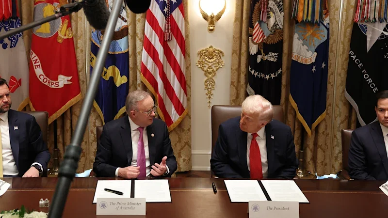 Australia news LIVE: White House confirms Trump held phone call with Albanese; Wong to target Hanson’s call for ‘monoculture’ in national security address