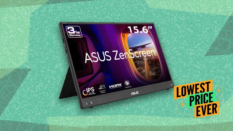 This Asus Portable Monitor Is Under $100 Right Now