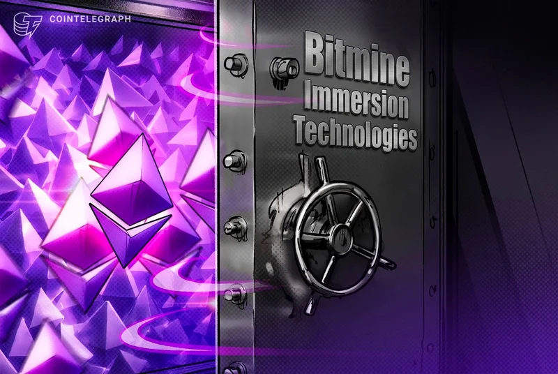 Bitmine adds $19.6M in ETH, repurchases 4.5M shares