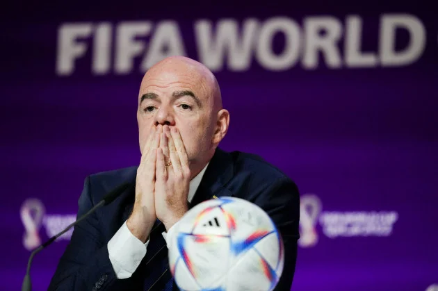FAI withdraws support for Gianni Infantino's reelection as Fifa President