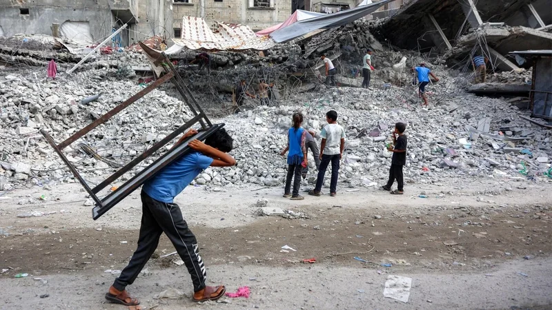 Israeli strike on Gaza port kills at least seven, including a child