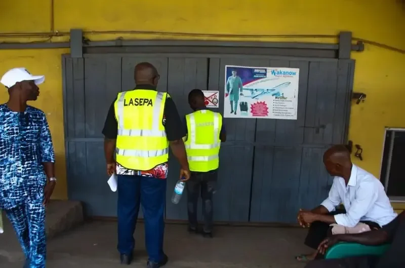 PHOTOS: Lagos seals 12 firms over environmental violations
