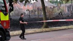Fire services stretched as residents still not home