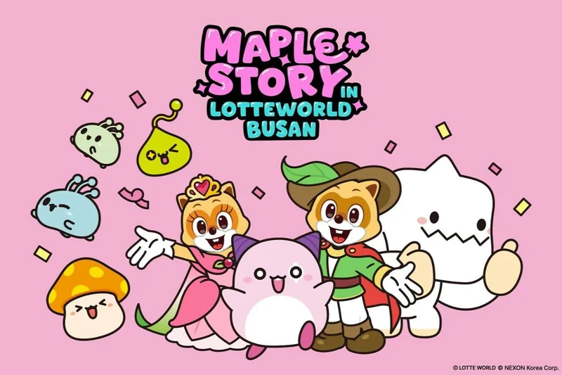 MapleStory-themed fall festival to open at Lotte World Busan