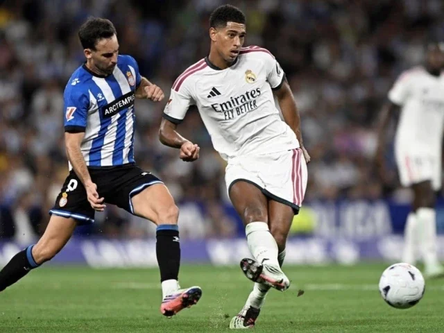 Real Madrid snatch late win at Espanyol