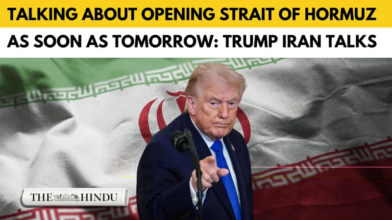 ‘We are talking about opening Strait of Hormuz as soon as tomorrow’: Donald Trump on status of Iran talks