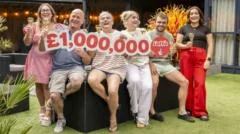 Family almost miss £1m lotto win after ignoring calls