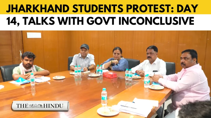 Watch: Jharkhand protest: Students plan Assembly march on August 10 if demands unmet